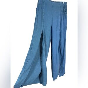 Split front pants medium swim cover pants